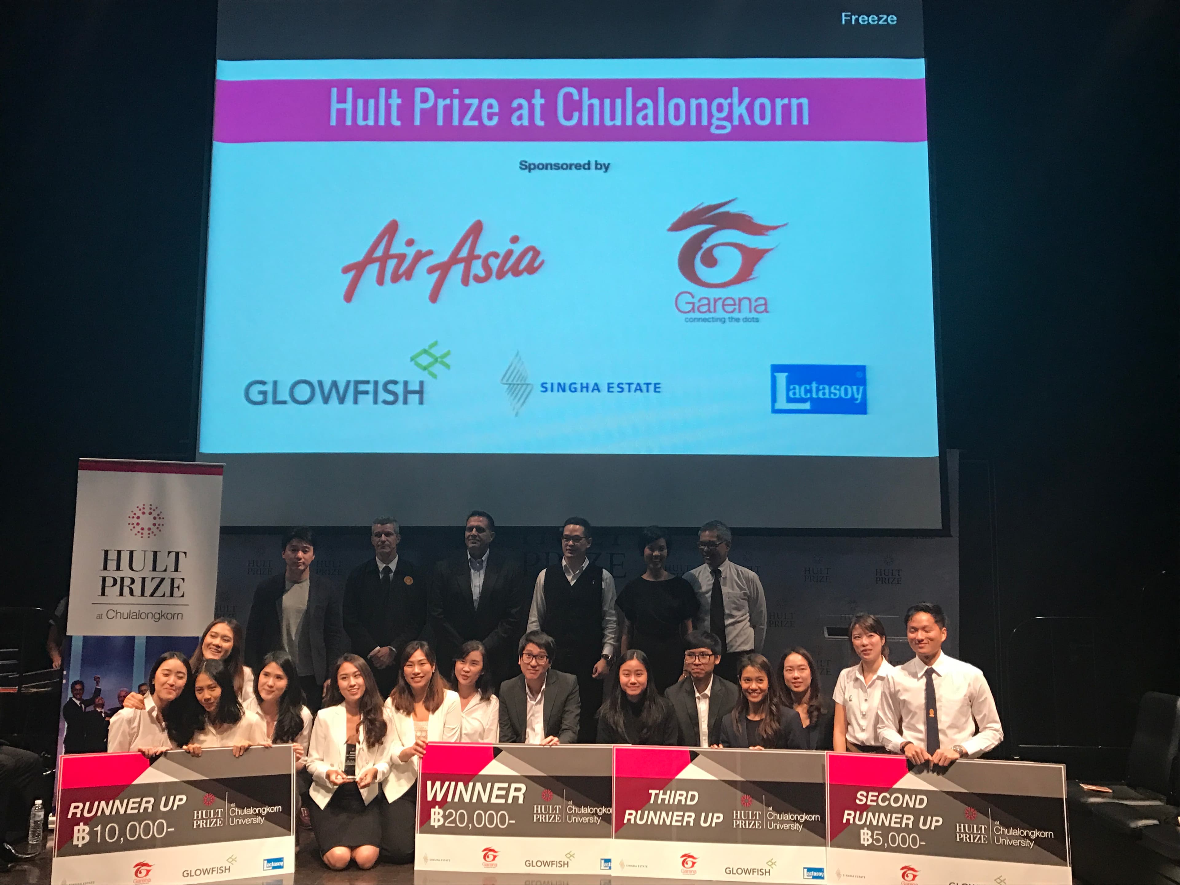Garena Thailand as a judge of Hult Prize on campus (3)