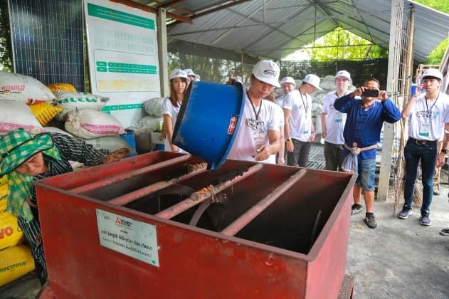 “Gifts from Dad SS2”: Water management field trip to Baan Saladin, Nakhon Prathom (1)