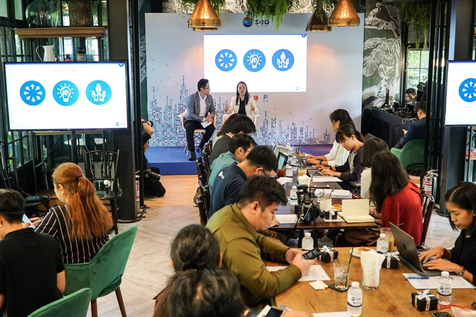Sea (Thailand) emphasizes its mission of ‘Connecting the dots’ Leading the Digital Economy through Garena, Shopee, and AirPay via the pillar of ‘3Es’ Ready to Enlarge, Enable, and Empower users on digital platforms (4)