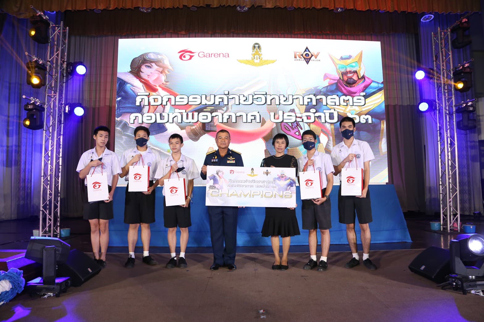 Garena (Thailand) joins in Air Force Science Camp 2020 (2)