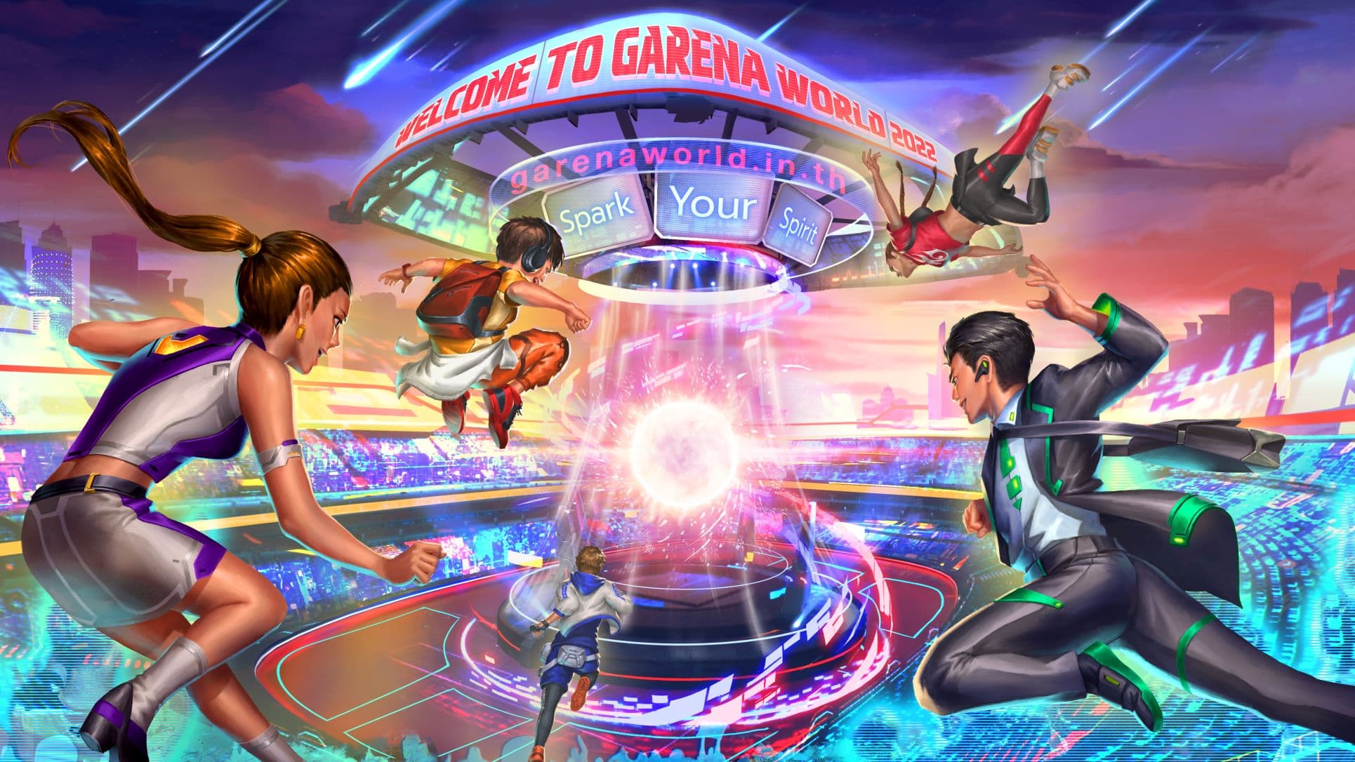 Garena (Thailand) officially opened ‘Garena World 2022: Spark Your Spirit. (1)