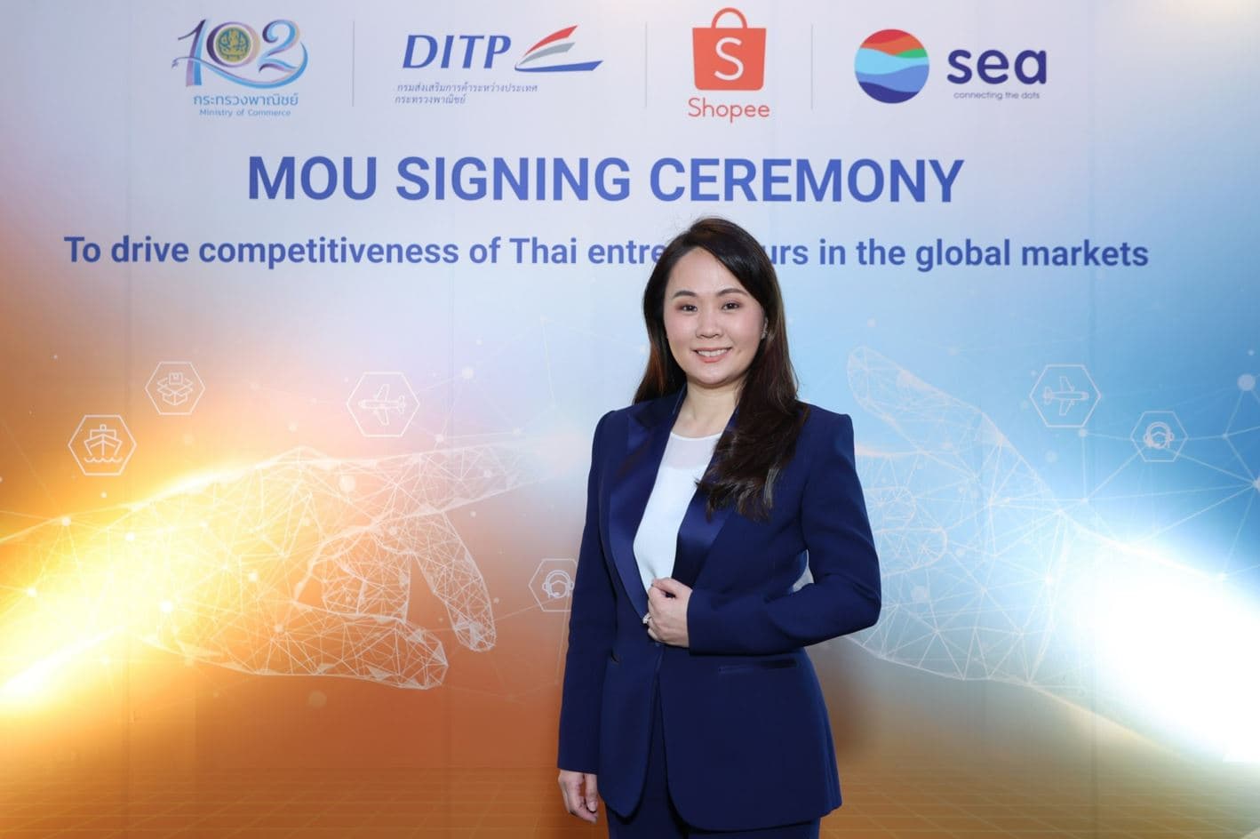 DITP signs MoU with Shopee, empowering Thai SMEs in international markets. (4)