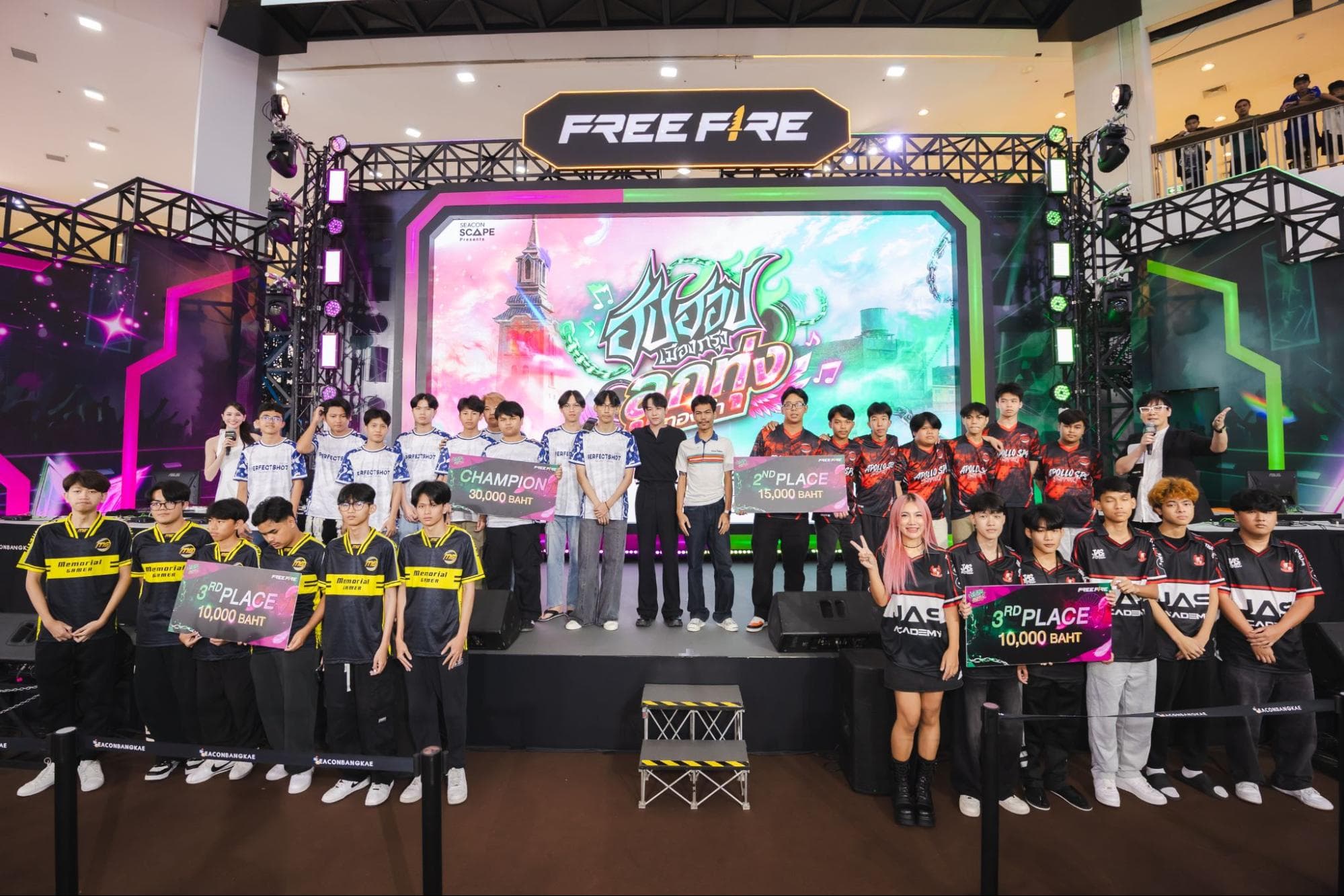 Garena Free Fire Celebrates 9th Anniversary with "Bangkok Hip-Hop Meets Golden Country Music" Theme, Drawing Over 125,000 Fans (4)