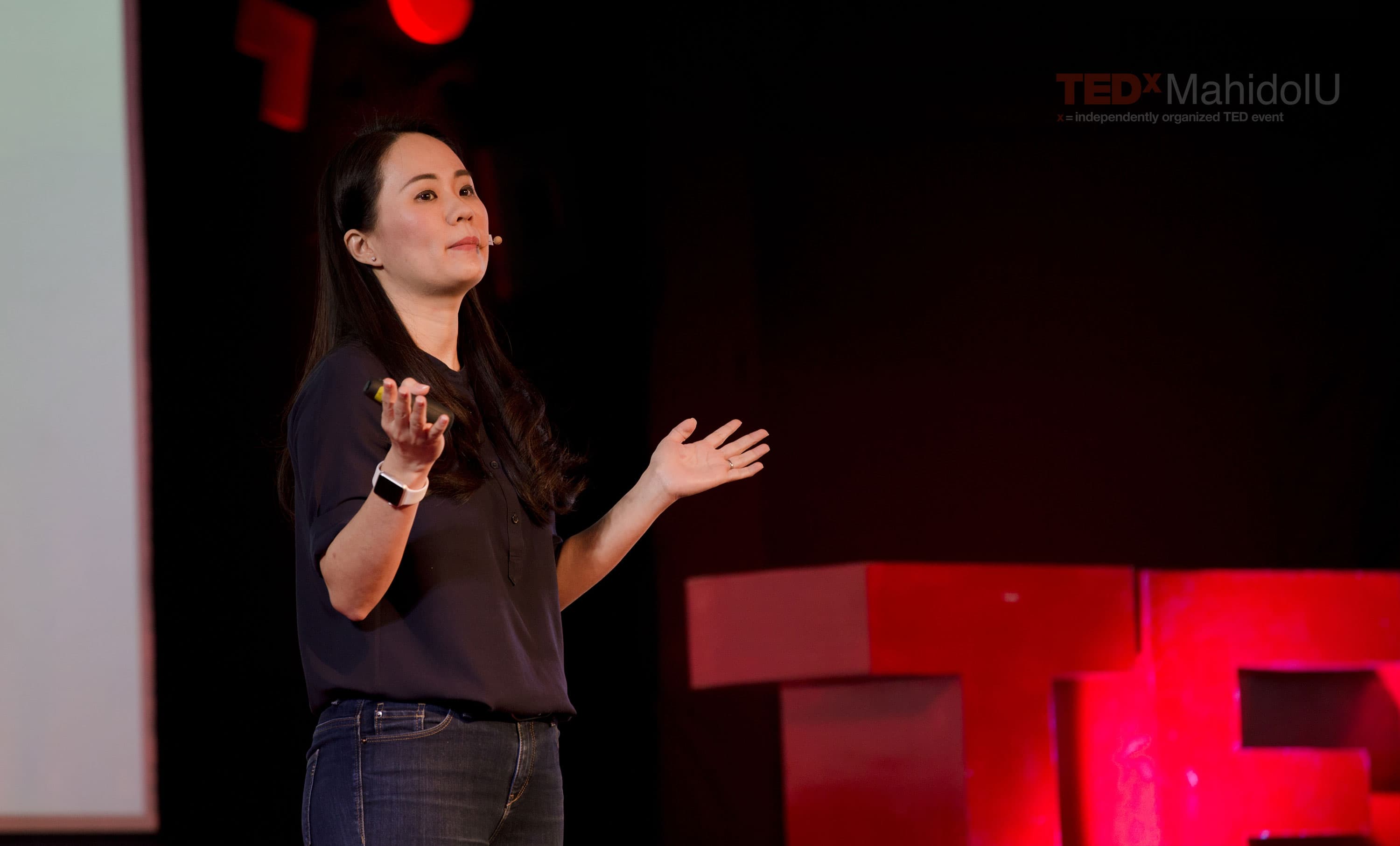 Garena Thailand CEO as a key speaker at TEDxMahidolU on her journey to “Embrace the Change” (1)